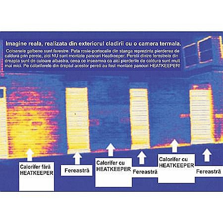 Panouri reflectorizante pentru izolarea caloriferelor, Heatkeeper, pachet 10 buc [6]