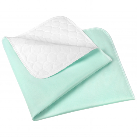 Aleze adulti reutilizabile - Aleza FizioTab®,Protectie saltea impermeabila/Reutilizabila, pentru Pacienti cu Incontinenta, Adulti si Copii, Lavabila, 90 x 85 cm, Verde