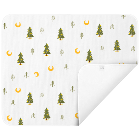 Aleze copii - Aleza impermeabila mare pentru copii, FizioTab®, 80x100 cm, absorbanta si lavabila, refolosibila, tip paturica, pentru schimbat scutecul bebelusului, Braduti
