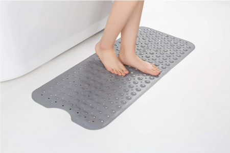 Covoras pentru cada, anti-alunecare, FizioTab®, 100x40 cm, Gri [6]