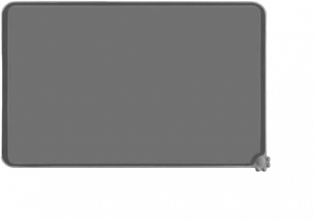 Covoras Silicon pentru Animale, FizioTab®, Suport Castroane si Boluri pentru Caini si Pisici, Gri [6]