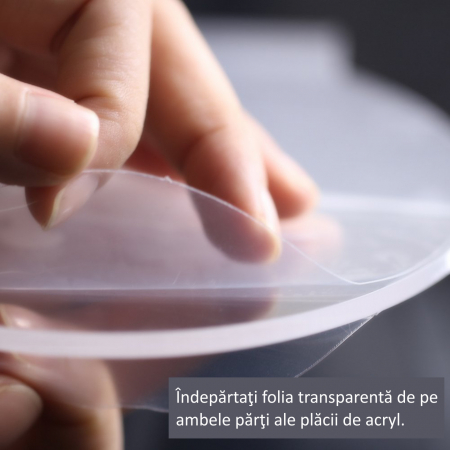 Lampa De Veghe 3D LED FizioTab® 7 Culori, Lumina Ambientala, Alimentare USB, Motocicleta [3]