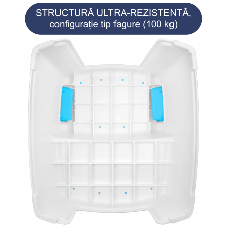 Scaunel Copii Inaltator WC in Doua Trepte FizioTab®, Taburet Copii Utilizare in Baie, Toaleta, Chiuveta sau in Bucatarie - Scaun Tip Scara cu Suprafata Antialunecare pentru Confort si Siguranta, Multi [3]