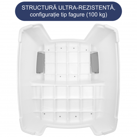 Scaunel Copii Inaltator WC in Doua Trepte FizioTab®, Taburet Copii Utilizare in Baie, Toaleta, Chiuveta sau in Bucatarie - Scaun Tip Scara cu Suprafata Antialunecare pentru Confort si Siguranta, Multi [4]