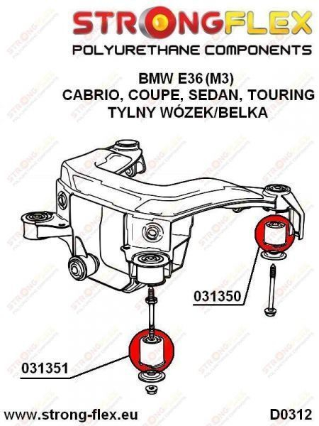 Bucsa poliuretan bascula pentru BMW E36 - 031351B [2]