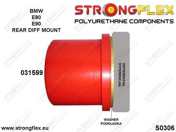 Bucsa poliuretan diferential spate pentru BMW E90, BMW E91 - 031599A [2]