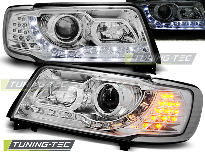 Faruri AUDI 100 C4 12.90-06.94 DAYLIGHT CROM [1]