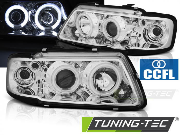 Faruri AUDI A3 8L 08.96-08.00 ANGEL EYES CCFL CROM [1]