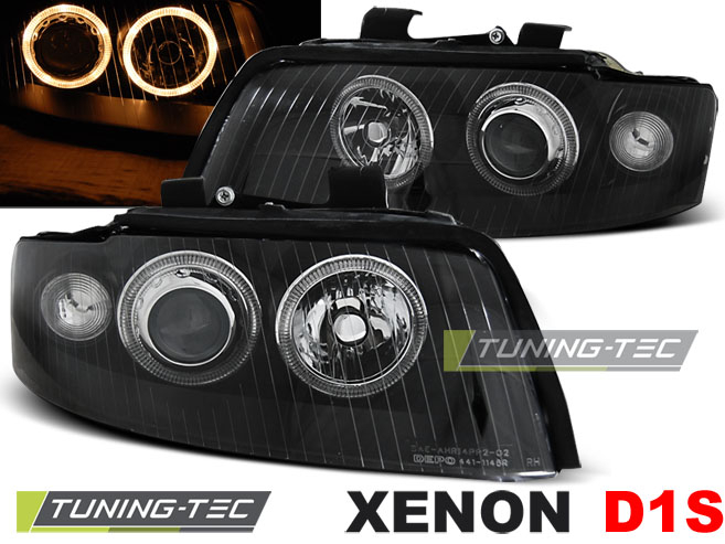 Faruri AUDI A4 10.00-10.04 ANGEL EYES NEGRU D1S [1]