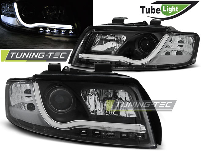 Faruri AUDI A4 10.00-10.04 LED TUBE LIGHTS NEGRU [1]