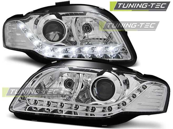 Faruri AUDI A4 B7 11.04-03.08 DAYLIGHT CROM [1]