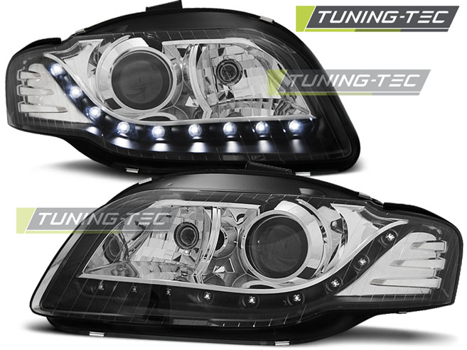 Faruri AUDI A4 B7 11.04-03.08 DAYLIGHT NEGRU [1]