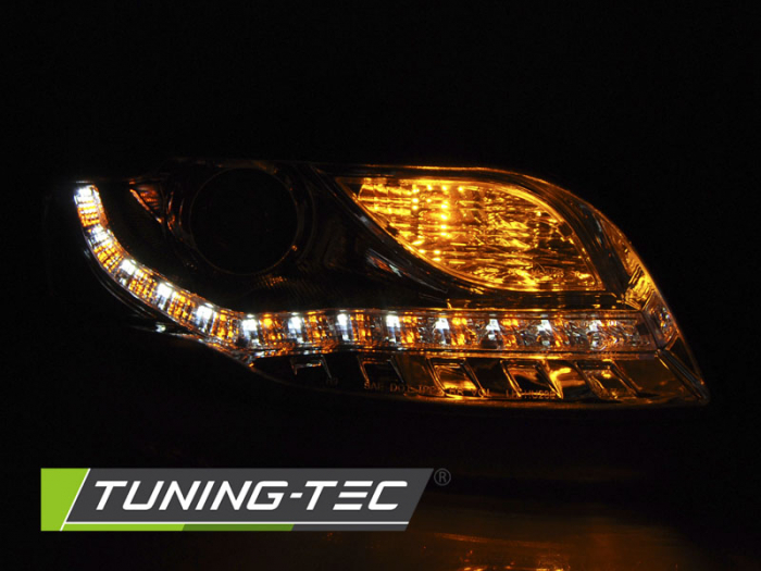 Faruri AUDI A4 B7 11.04-03.08 DAYLIGHT SEMNAL LED CROM [2]