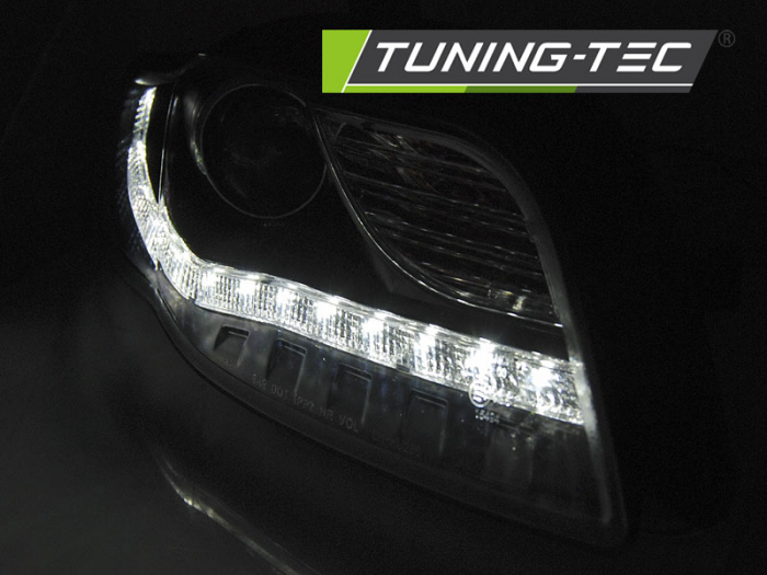 Faruri AUDI A4 B7 11.04-03.08 DAYLIGHT SEMNAL LED NEGRU [4]