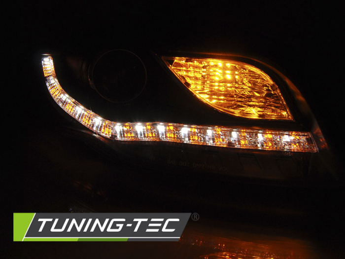 Faruri AUDI A4 B7 11.04-03.08 DAYLIGHT SEMNAL LED NEGRU [2]