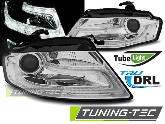 Faruri AUDI A4 B8 04.08-11 TRU DRL CROM [1]