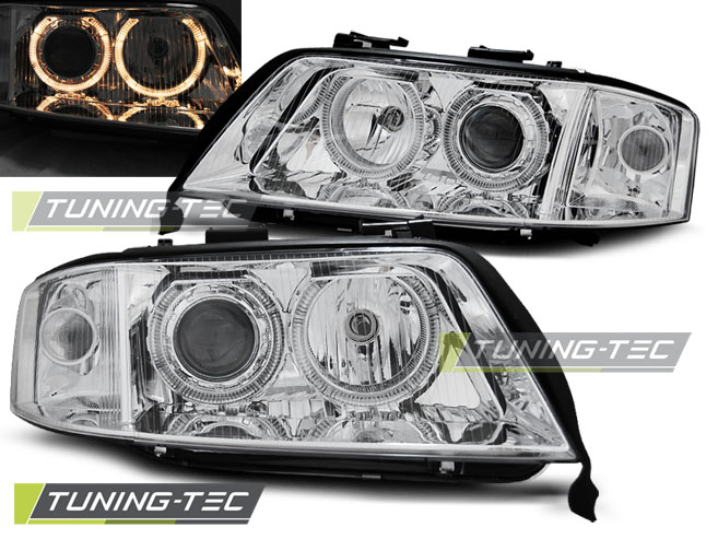 Faruri AUDI A6 06.01-05.04 ANGEL EYES CROM [1]