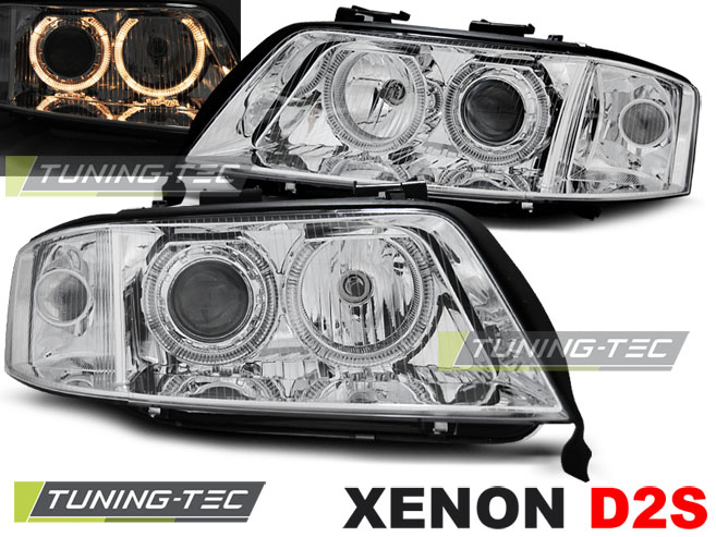 Faruri AUDI A6 06.01-05.04 ANGEL EYES CROM XENON [1]