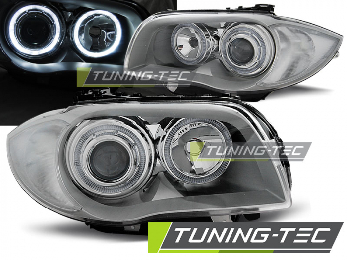 Faruri BMW 1 E87/E81/82/88 04-11 CROM [1]