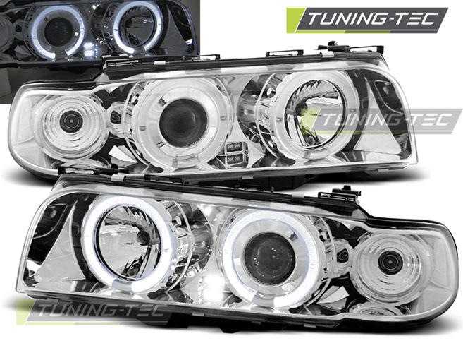 Faruri BMW E38 06.94 - 08.98 ANGEL EYES CROM [1]