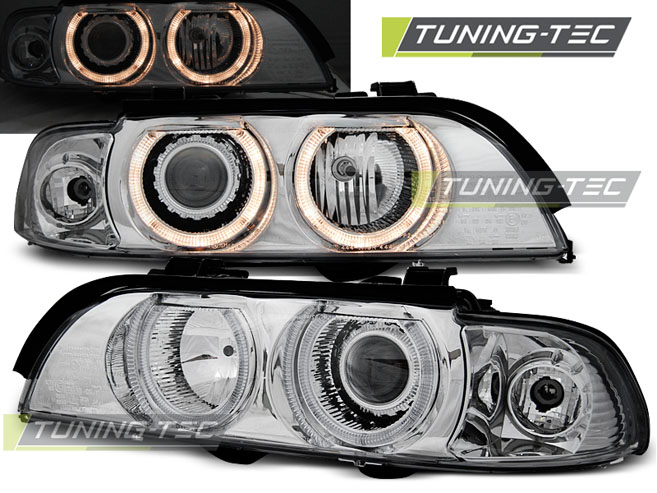 Faruri BMW E39 09.95-06.03 ANGEL EYES H7/H7 CROM [1]