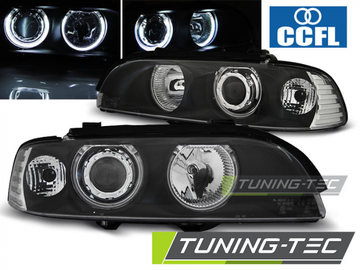 Faruri BMW E39 09.95-06.03 ANGEL EYES NEGRU CCFL [1]