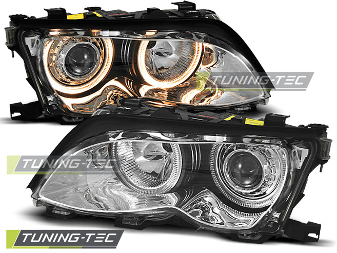 Faruri BMW E46 09.01-03.05 ANGEL EYES CROM [1]