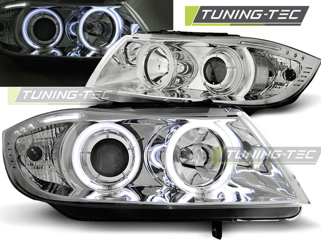 Faruri BMW E90/E91 03.05-08.08 ANGEL EYES CROM CCFL [1]