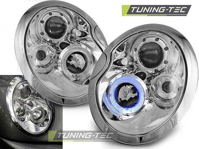 Faruri BMW MINI (COOPER) 05.01-10.06 ANGEL EYES CROM [1]
