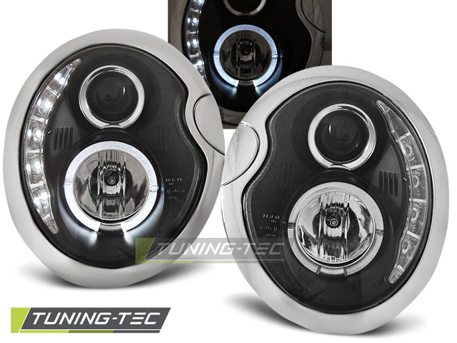 Faruri BMW MINI (COOPER) 05.01-10.06 DAYLIGHT NEGRU [1]