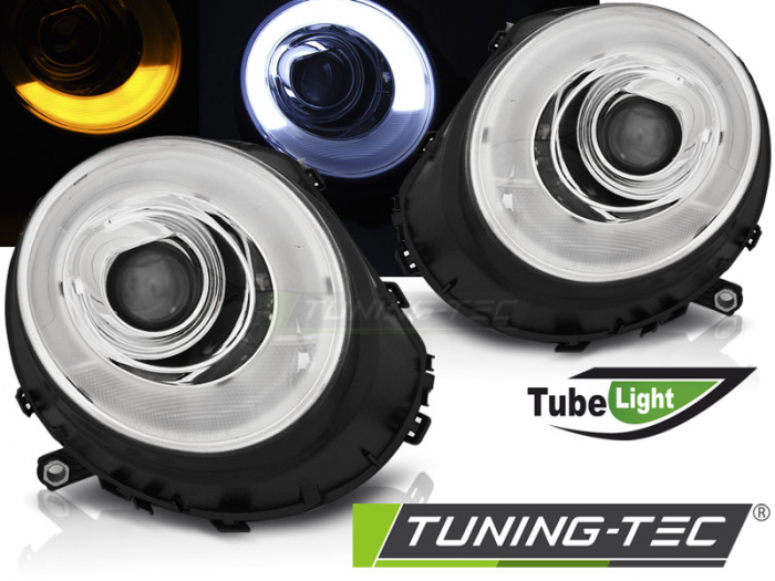 Faruri BMW MINI (COOPER) 06-14 TUBE LIGHT CROM [1]