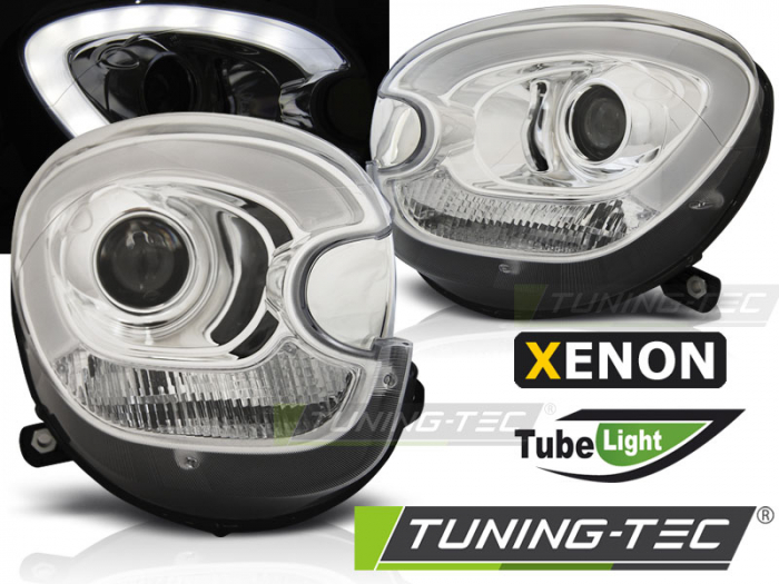 Faruri BMW MINI (COOPER) R60 COUNTRYMAN 10-14 TUBE LIGHT CROM HID [1]