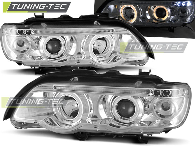 Faruri BMW X5 E53 09.99-10.03 ANGEL EYES CROM [1]