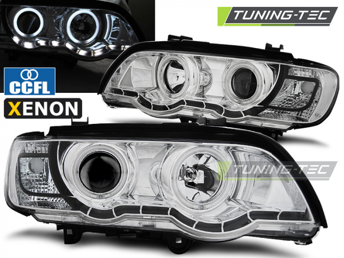 Faruri BMW X5 E53 09.99-10.03 ANGEL EYES CROM [1]
