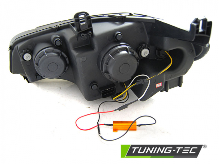 Faruri BMW X5 E70 07-13 TUBE LIGHT DRL crom [4]