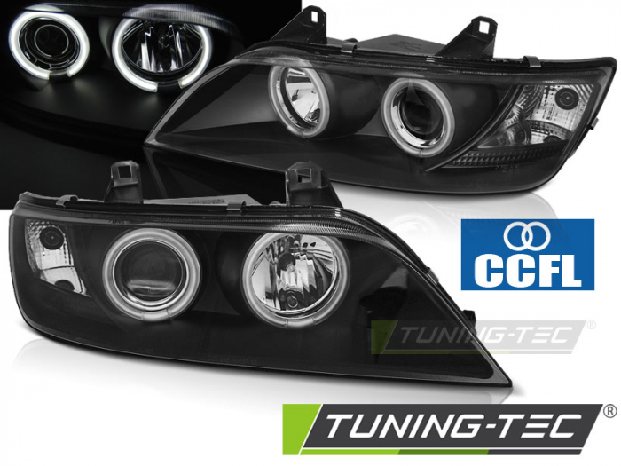 Faruri BMW Z3 01.96-02 ANGEL EYES CCFL NEGRU [1]