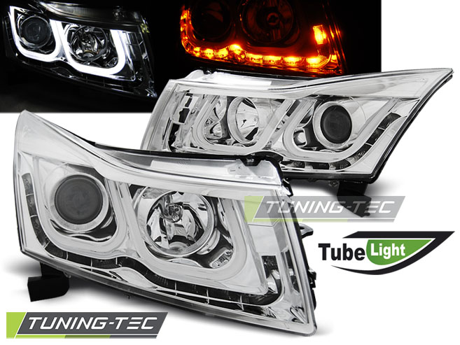 Faruri  CHEVROLET CRUZE 09-12 TUBE LIGHT CROM [1]