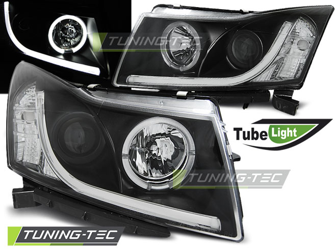 Faruri  CHEVROLET CRUZE 09-12 TUBE LIGHT NEGRU [1]