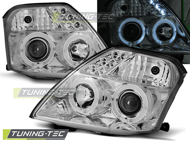 Faruri CITROEN C2 09.03-10 ANGEL EYES CROM [1]