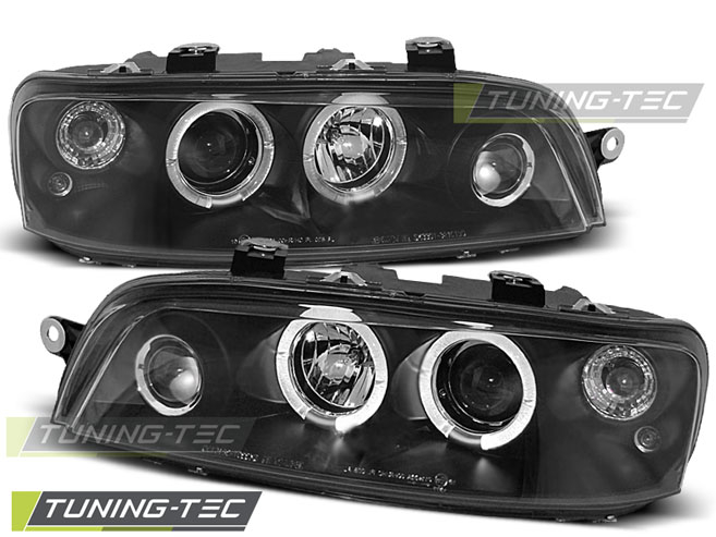 Faruri FIAT PUNTO 2 10.99-06.03 ANGEL EYES NEGRU [1]