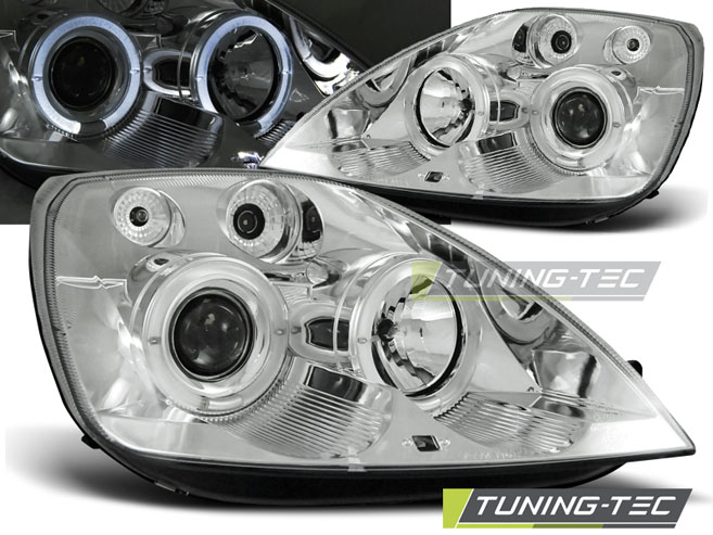 Faruri FORD FIESTA MK6 05.02-08.05 ANGEL EYES CROM [1]