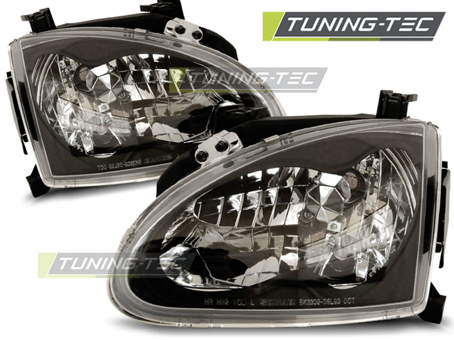 Faruri HONDA CRX DEL SOL 03.92-97 NEGRU [1]