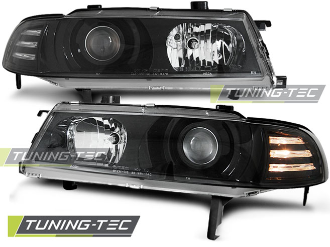Faruri HONDA PRELUDE 02.92-01.97 ANGEL EYES NEGRU [1]