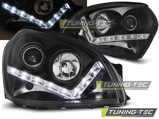 Faruri HYUNDAI TUCSON 07.04-10 DAYLIGHT NEGRU [1]