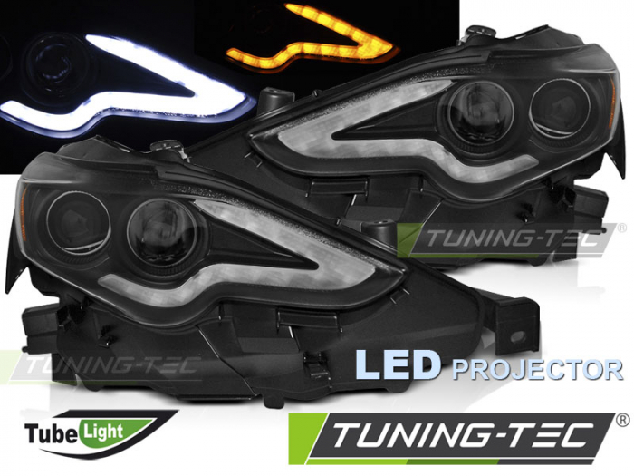 Faruri LEXUS IS 13-16 LED PROJECTOR TUBE NEGRU [1]