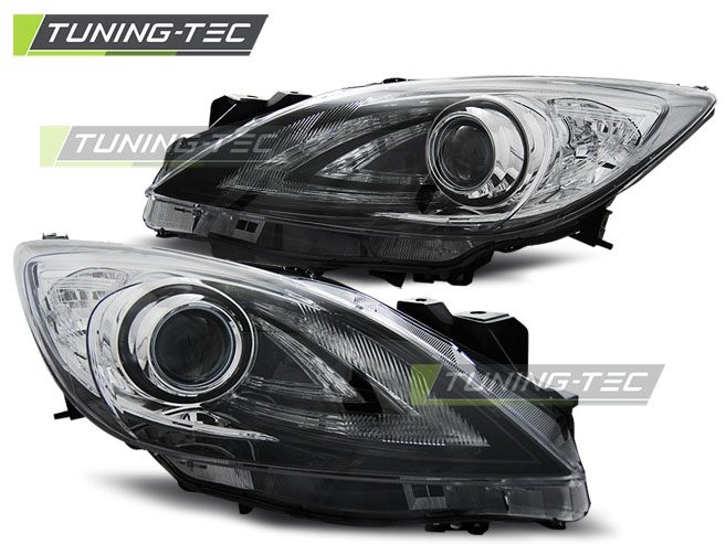 Faruri MAZDA 3 09-01.13  NEGRU MPS LOOK [1]