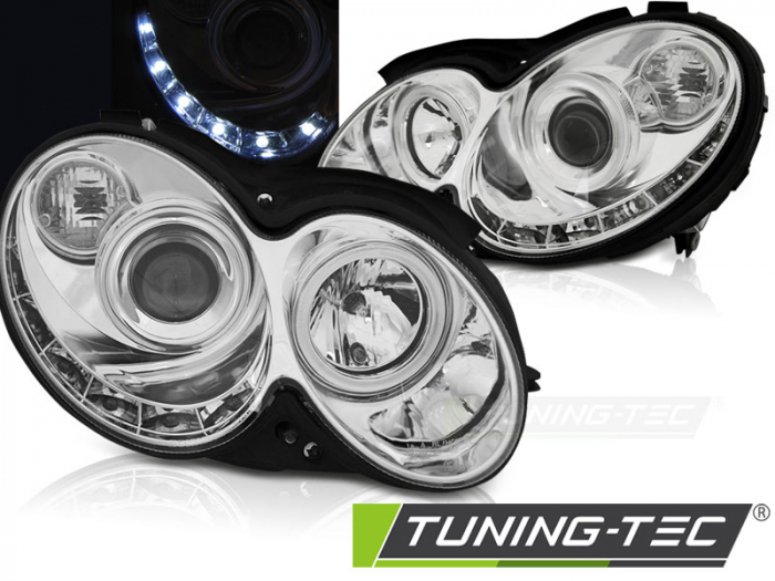 Faruri MERCEDES CLK W209 03-10 DAYLIGHT CROM [1]