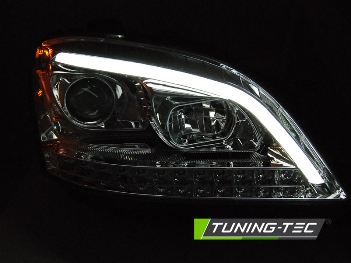 Faruri MERCEDES W164 ML M-KLASA 05-07 CHROME LED SEQ [2]