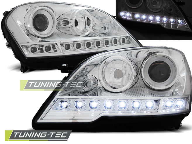 Faruri MERCEDES W164 ML M-KLASA 08- DAYLIGHT CROM [1]