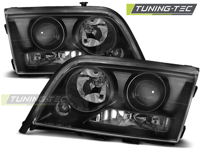 Faruri MERCEDES W202 C-KLASA 06.93-06.00 NEGRU [1]